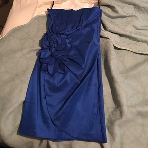 Short Royal Blue formal dress